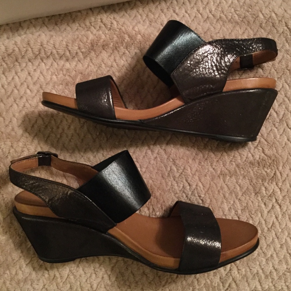 NIB Sheridan Mia Tensil Black Sandal Size 39M - Picture 7 of 12